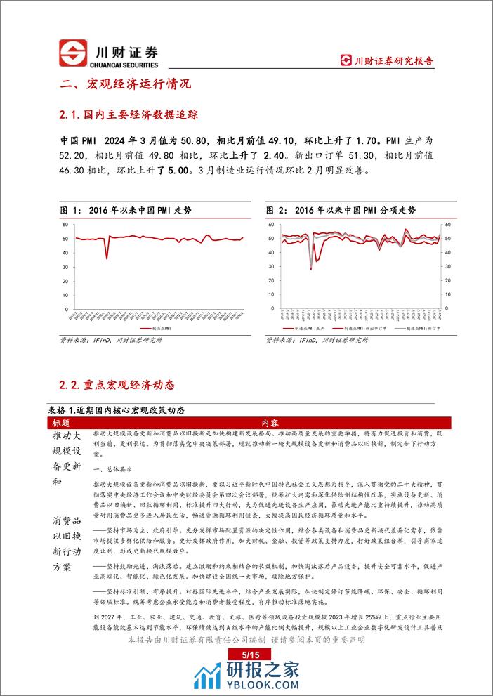 科技制造行业2024年第二季度投资策略：二季度继续重点把握顺周期改善逻辑-240401-川财证券-15页 - 第4页预览图