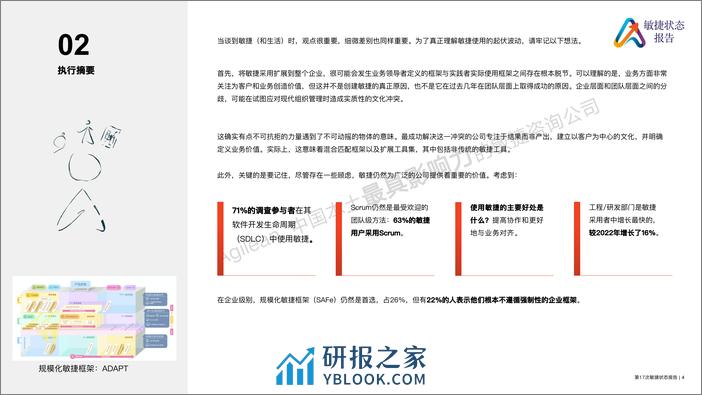 2023版全球敏捷状态报告（第17次） - 第4页预览图