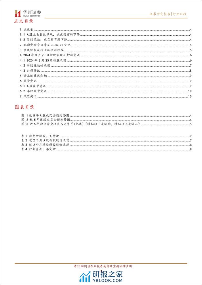 华西中小价值团队：20240325市场综述，市场延续震荡回调，A股和港股齐跌-240325-华西证券-12页 - 第3页预览图