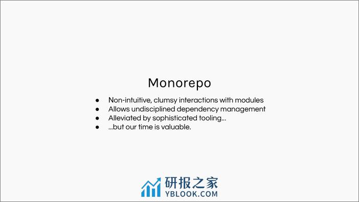 A Lee & D Bourque - Untangling the Monorepo - 第8页预览图