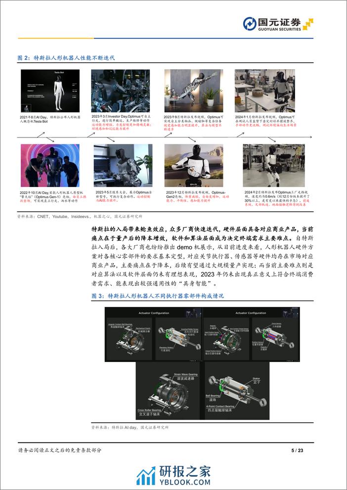 人形机器人行业深度报告-AI加速具身智能落地-关注电机、传感器部件-国元证券 - 第5页预览图