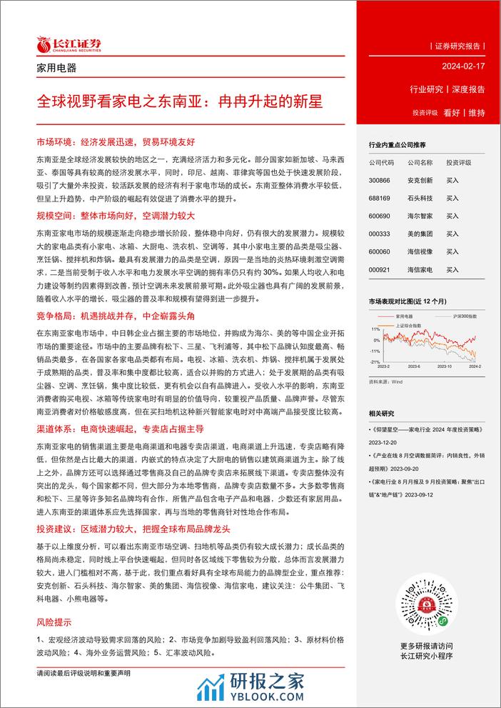 家用电器行业全球视野看家电之东南亚：冉冉升起的新星 - 第3页预览图