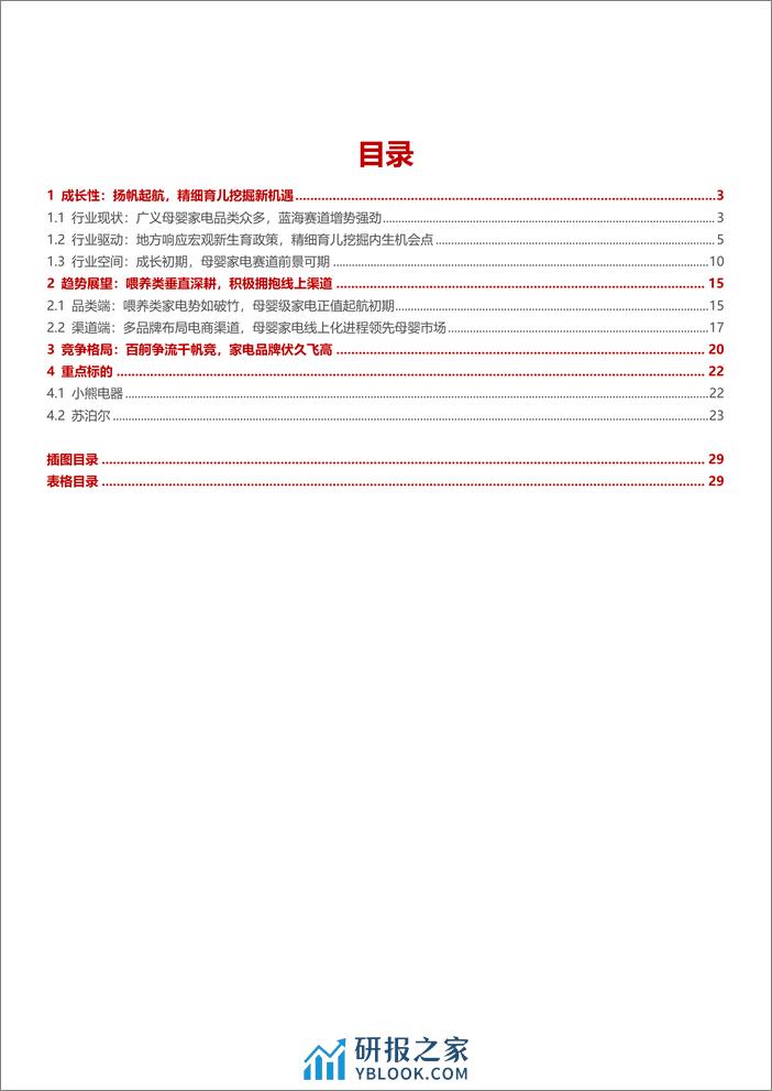 2023母婴家电行业市场规模、竞争格局及趋势展望报告 - 第2页预览图