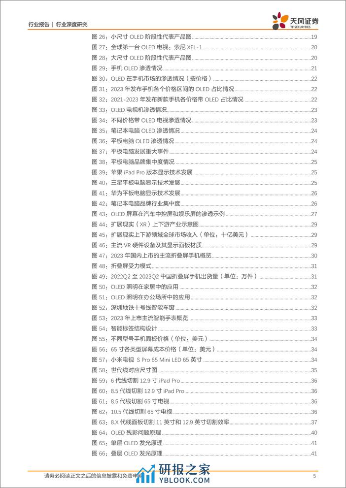 天风证券-化学制品行业深度研究：OLED-人机交互首选材料，向中大尺寸渗透 - 第5页预览图