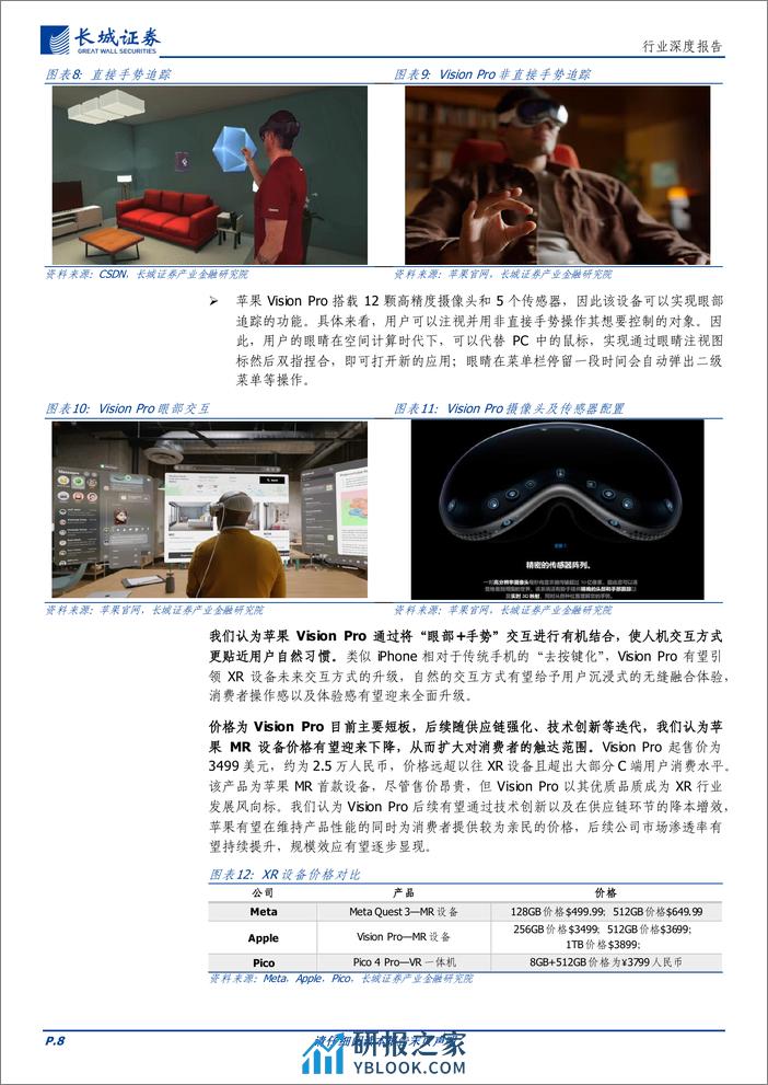 传媒行业MR深度报告：软硬件生态持续完善，Vision+Pro有望开启空间计算新时代-240321-长城证券-27页 - 第8页预览图