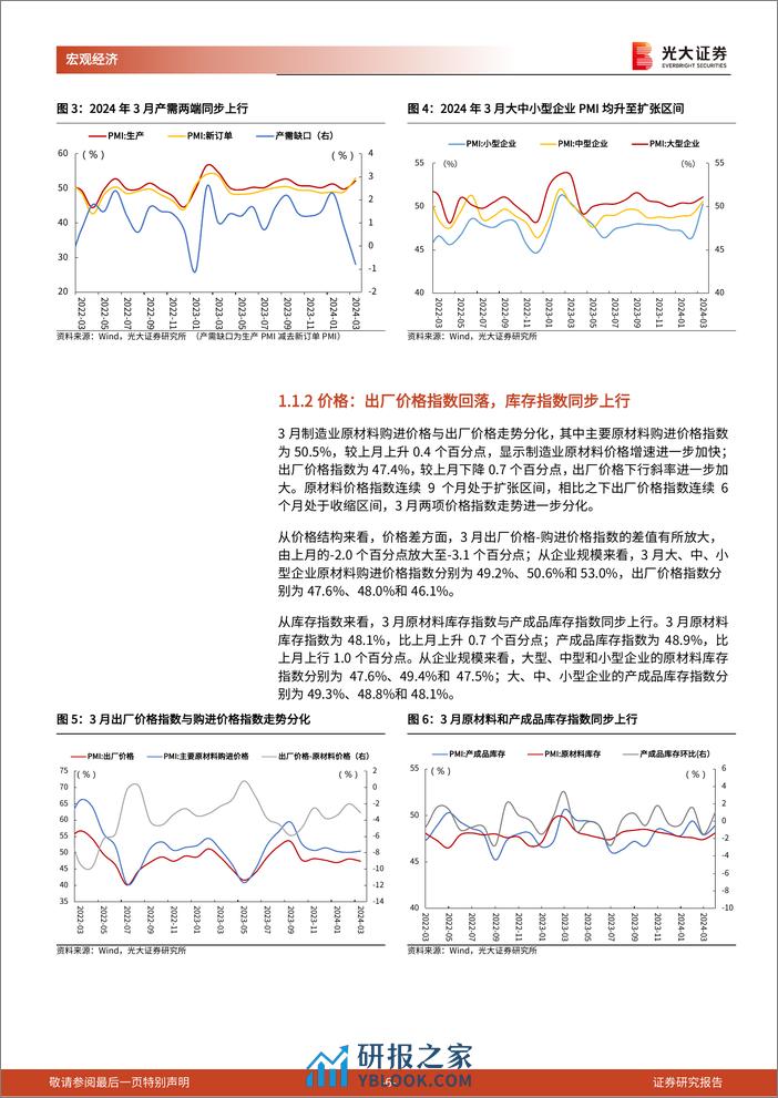 2024年3月PMI点评兼光大宏观周报：PMI全面回暖的四条线索-240331-光大证券-15页 - 第6页预览图