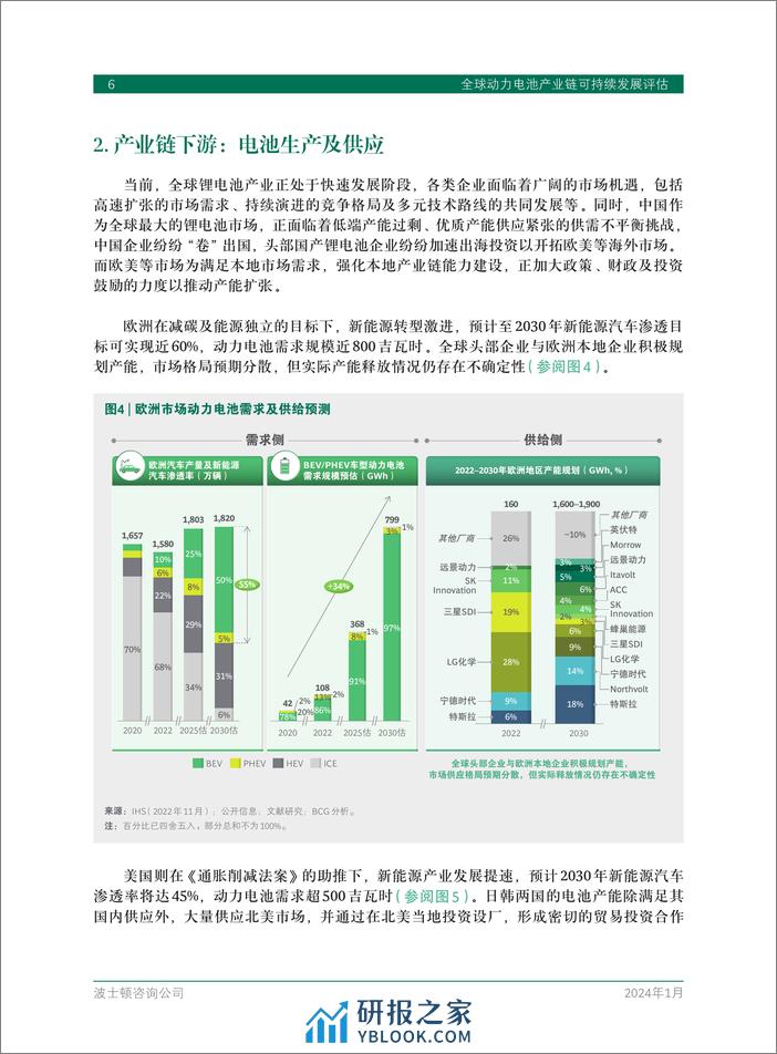 全球动力电池产业链可持续发展评估-BCG-2024.1-40页 - 第8页预览图