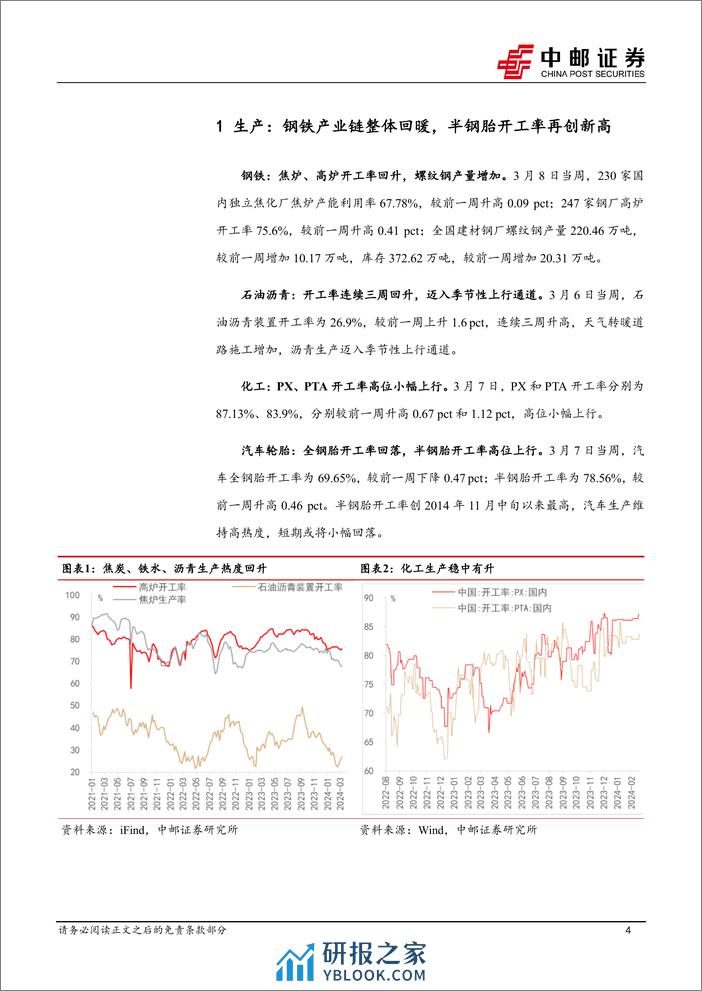 高频数据跟踪：生产回暖延续-240310-中邮证券-12页 - 第4页预览图