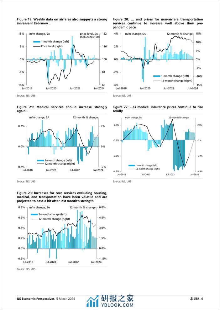 UBS Economics-US Economic Perspectives _February CPI Preview A wide range...-106863478 - 第6页预览图