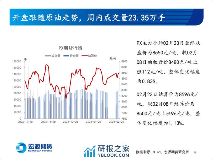 成本定价是主逻辑，聚酯产销放量略显遥远-20240226-宏源期货-32页 - 第6页预览图