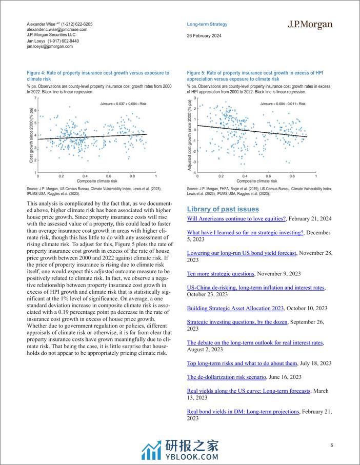 JPMorgan Econ  FI-The Long-term Strategist Climate and extreme weather risk is...-106710439 (1) - 第5页预览图