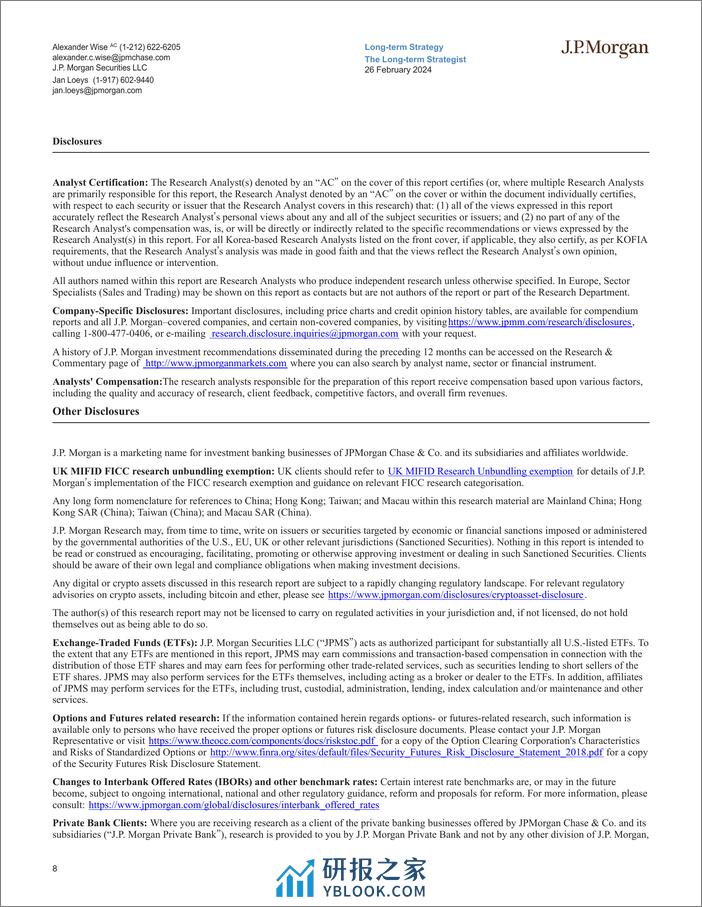 JPMorgan Econ  FI-The Long-term Strategist Climate and extreme weather risk is...-106710439 (1) - 第8页预览图