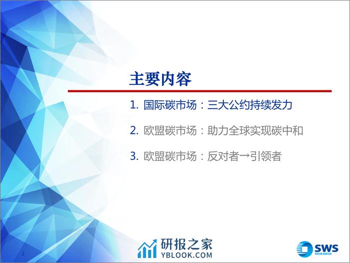 2024年春季ESG投资策略：欧盟碳市场，从反对者走向引领者-240328-申万宏源-20页 - 第2页预览图