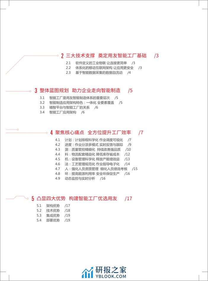 用友智能工厂整体解决方案 - 第3页预览图