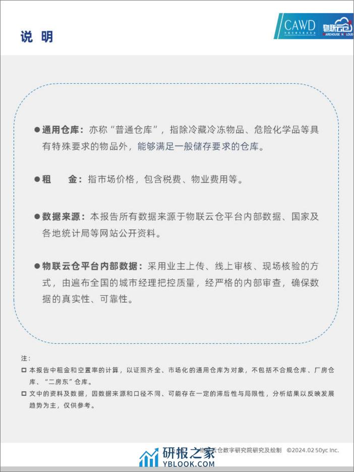 2024年2月中国通用仓储市场动态报告-物联云仓 - 第2页预览图