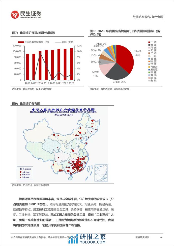 钨行业跟踪报告：钨矿供需紧张，期待登顶时刻 - 第6页预览图