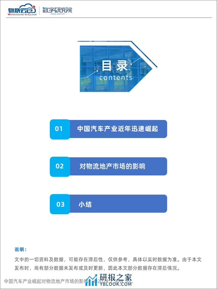 中国汽车产业崛起对物流地产市场的影响-物联云仓&数字研究院-2024.2-32页 - 第3页预览图