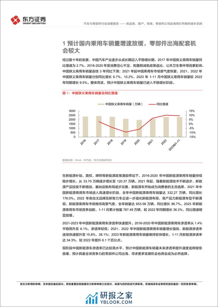 汽车出海系列报告之二：拓品类、客户、市场，零部件公司出海将打开新的成长空间 - 第4页预览图