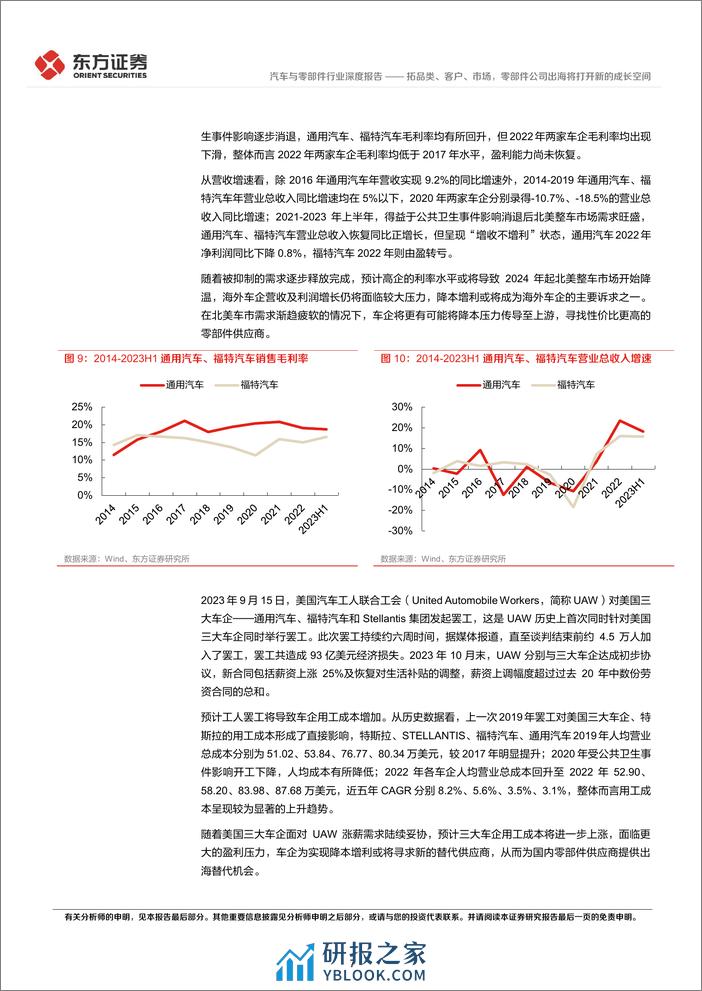 汽车出海系列报告之二：拓品类、客户、市场，零部件公司出海将打开新的成长空间 - 第7页预览图