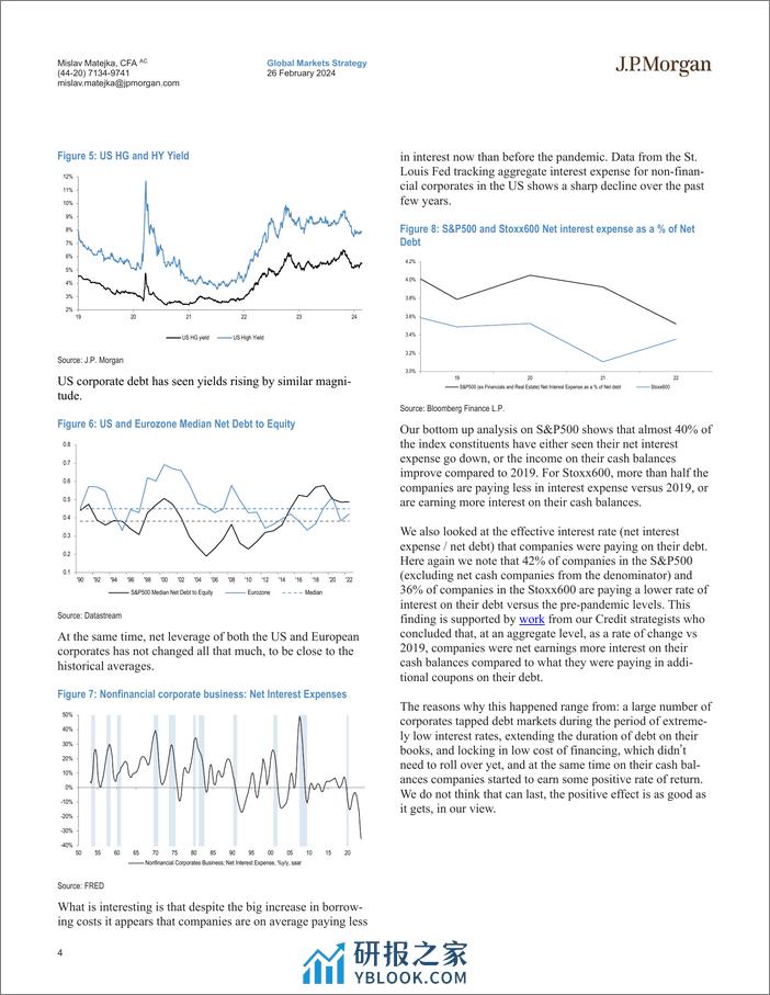 JPMorgan-Equity Strategy Three key drivers of to date resilient corpo...-106702413 - 第4页预览图