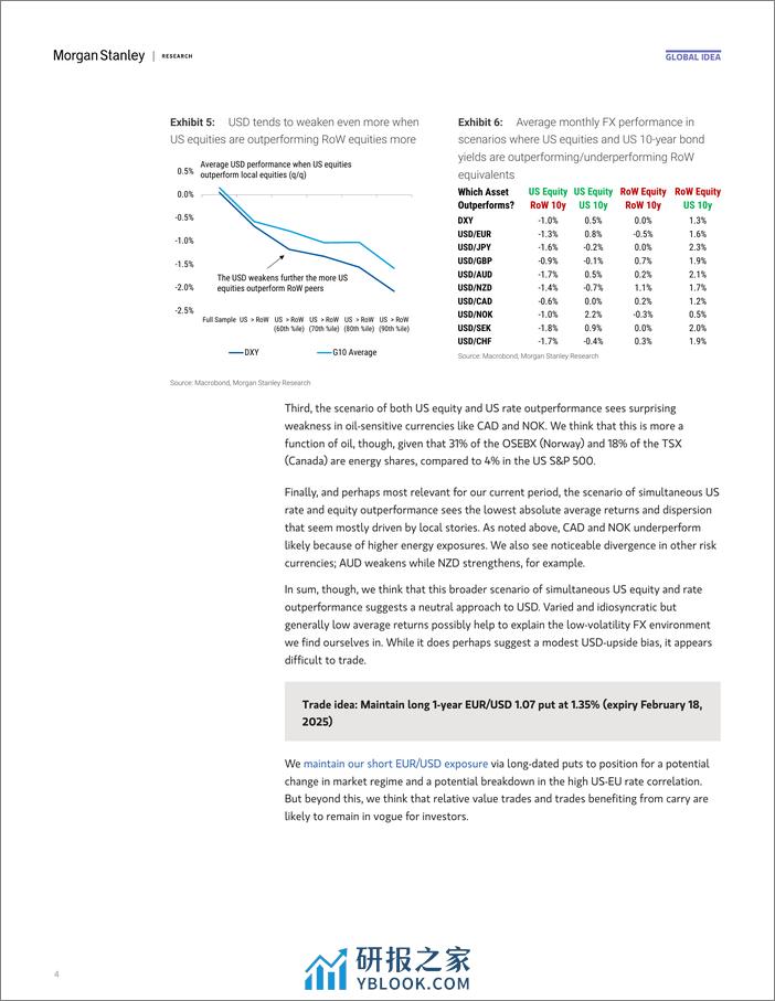 Morgan Stanley Fixed-G10 FX Strategy Chase the Growth Rabbit-106884763 - 第4页预览图