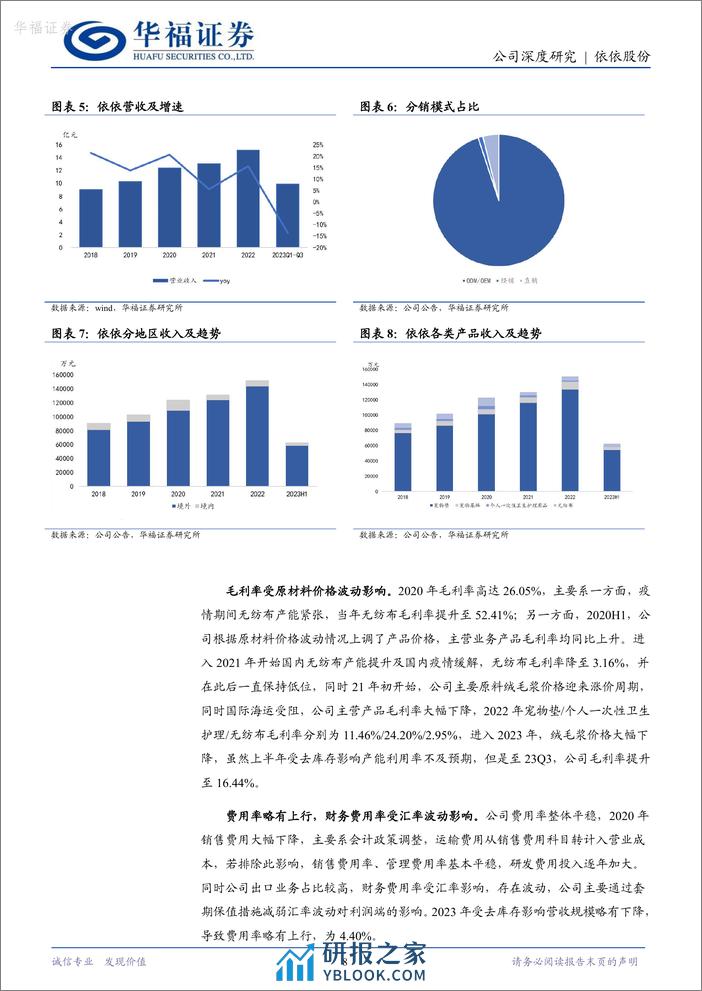 深度报告-20240313-华福证券-依依股份-001206.SZ-宠物护理用品畅销全球_需求恢复助弹性_25页_3mb - 第8页预览图