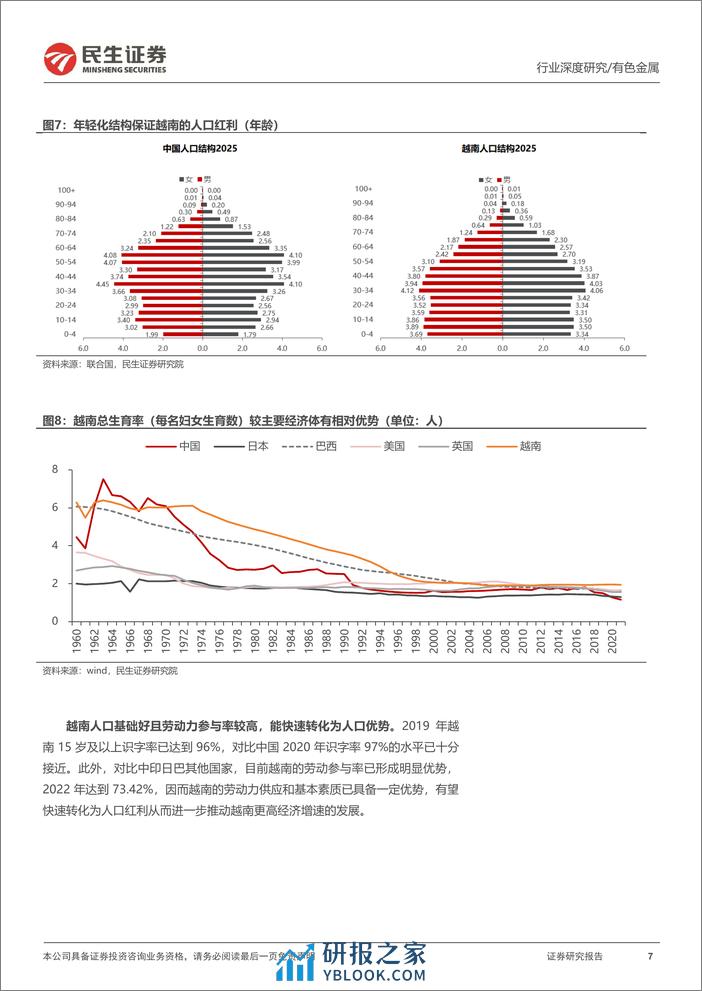 有色金属行业海外研究系列深度报告：越南：“供应链重构”的受益者-20240208-民生证券-59页 - 第7页预览图