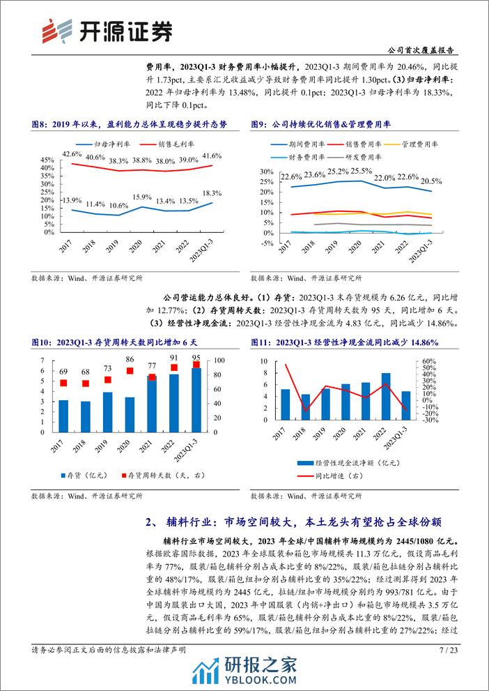 深度报告-20240401-开源证券-伟星股份-002003.SZ-公司首次覆盖报告_辅料龙头产能叠加品类扩张_国际份额提升可期_23页_3mb - 第7页预览图