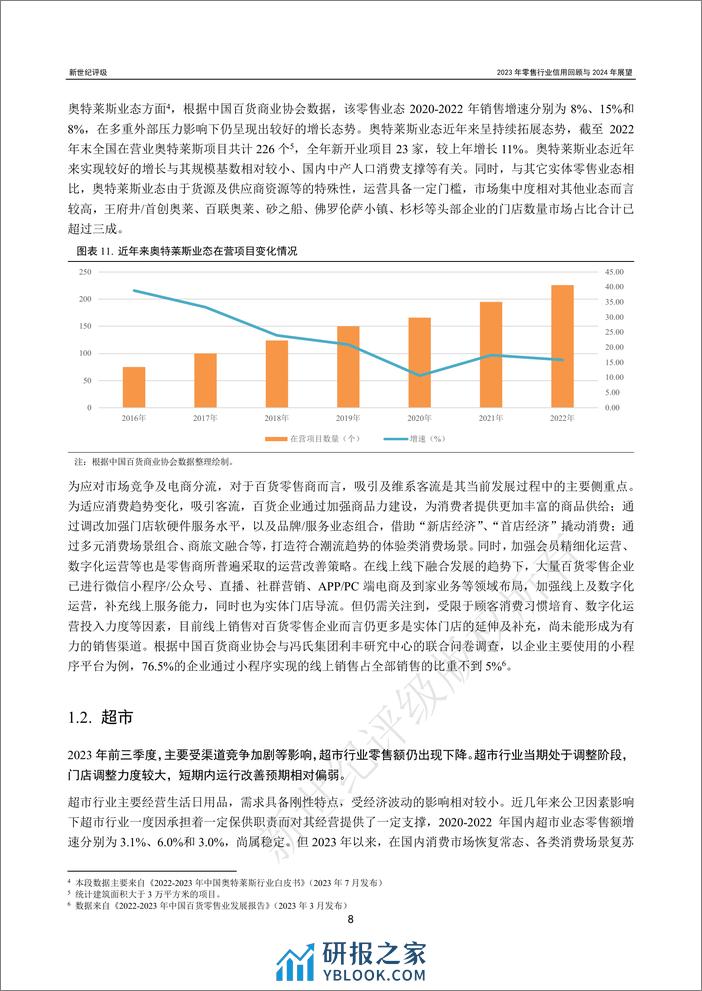 2023年零售行业信用回顾与2024年展望-34页 - 第8页预览图