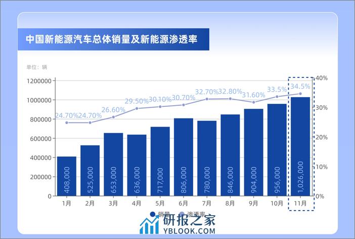 2023年11月新能源汽车市场报告-锂解 - 第3页预览图