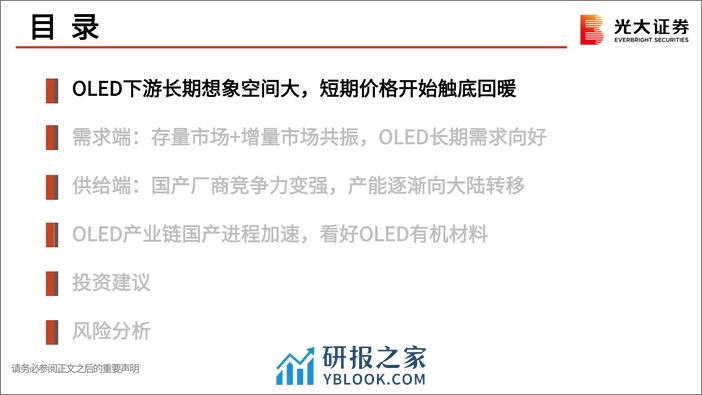 OLED行业跟踪报告之二：存量市场和增量市场共振，OLED行业迎来供需拐点 - 第3页预览图