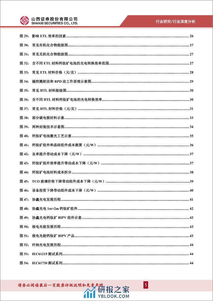 山西证券：电力设备及新能源行业深度报告-钙钛矿东风渐起-产业化进程从0到1 - 第5页预览图