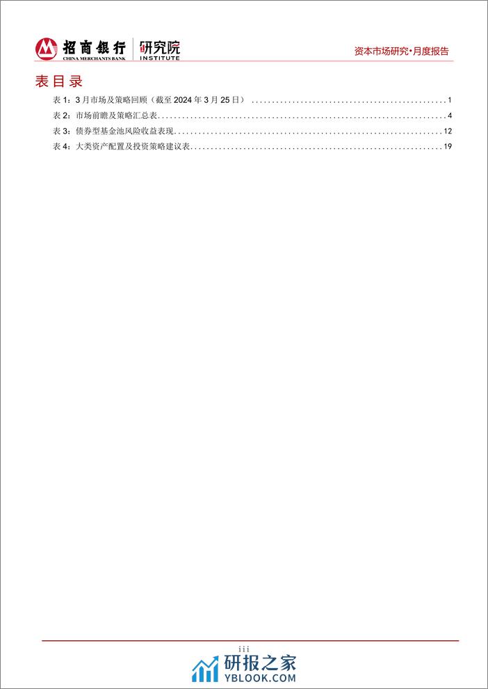 资本市场二季报(2024年4月)：境外关注降息预期反复，境内留心风险偏好修复放缓-240329-招商银行-25页 - 第4页预览图