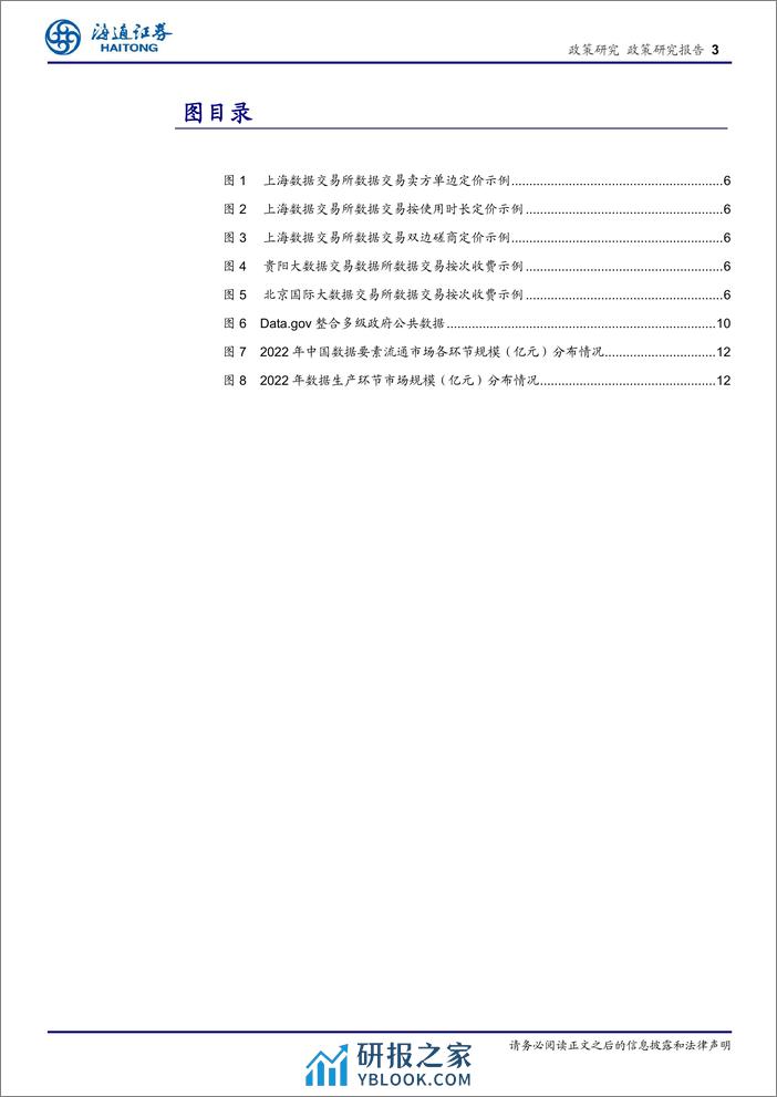 公共数据价格形成的理论基础、机制讨论与投资展望：挖掘数据“新石油”-240330-海通证券-13页 - 第3页预览图