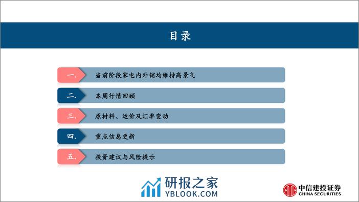 家电行业：家电内外销均维持高景气(2024年3.25-3.29周观点)-240331-中信建投-34页 - 第3页预览图