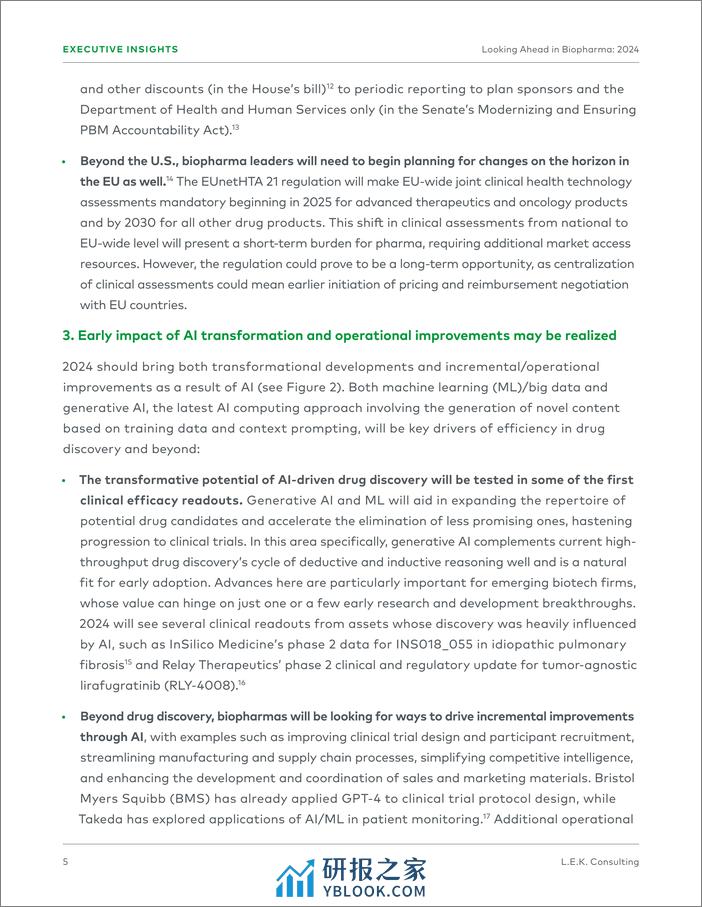 2024生物制药行业展望-艾意凯LEK - 第5页预览图