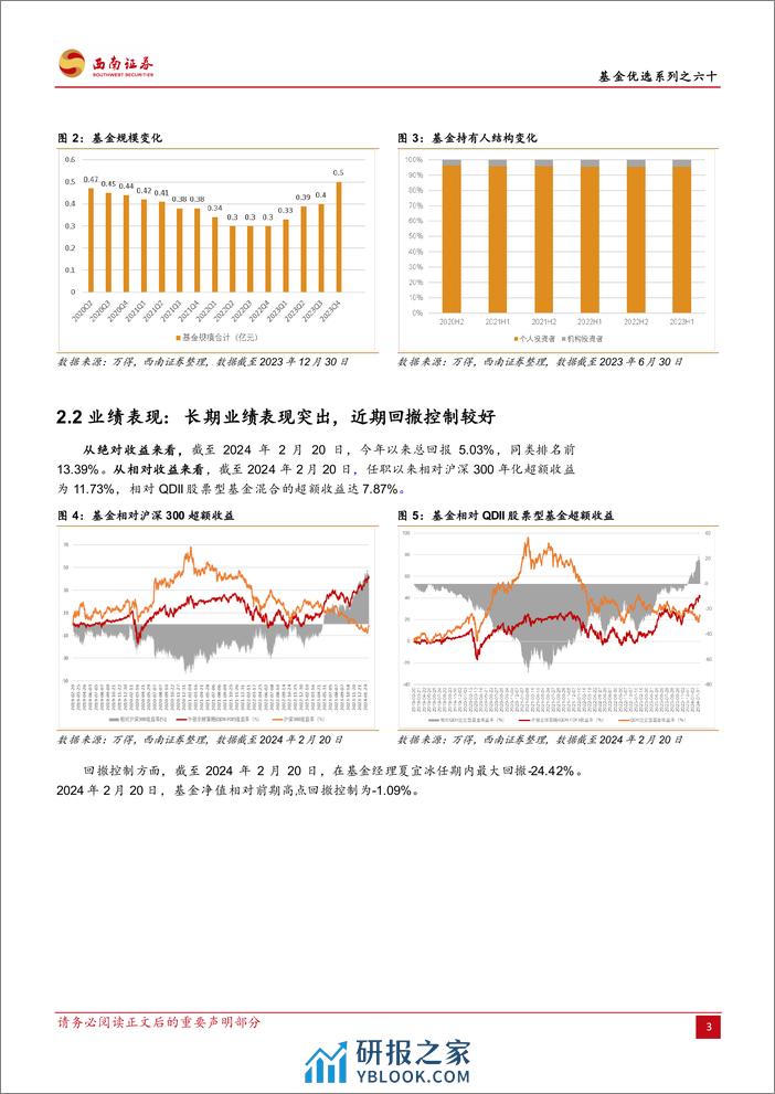 基金优选系列之六十：中银夏宜冰：锚定MSCI全球指数，长期资产增值践行者-20240229-西南证券-14页 - 第6页预览图