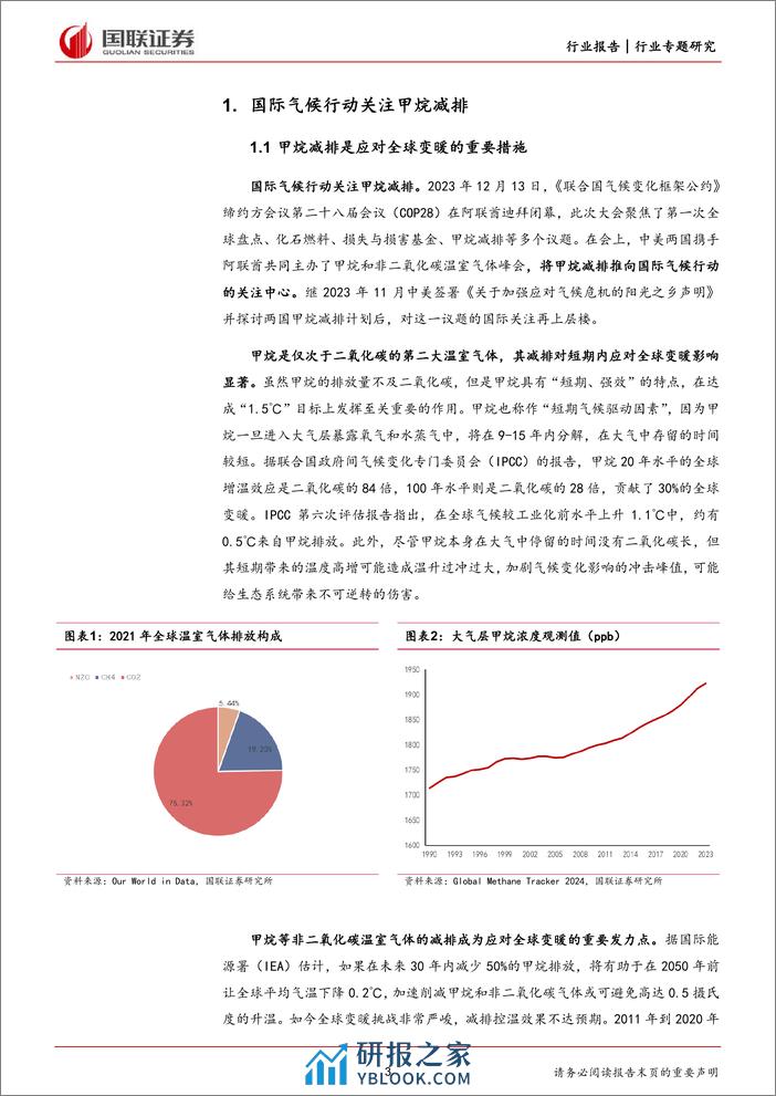 甲烷减排：国际气候行动新焦点（一）——政策篇 (1) - 第3页预览图