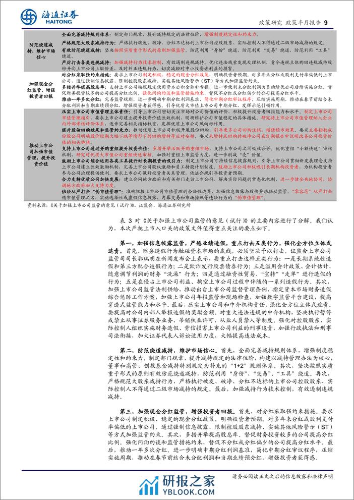 政策研究：“两强两严”和“以投资者为本”正落实将助力开启资本市场稳定发展新航程-240318-海通证券-13页 - 第8页预览图