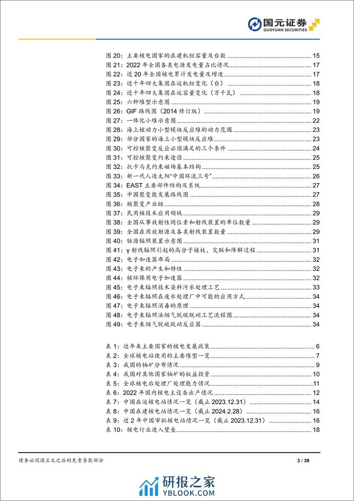 核技术行业研究报告-军民两用深度融合-核技应用未来可期-国元证券 - 第3页预览图