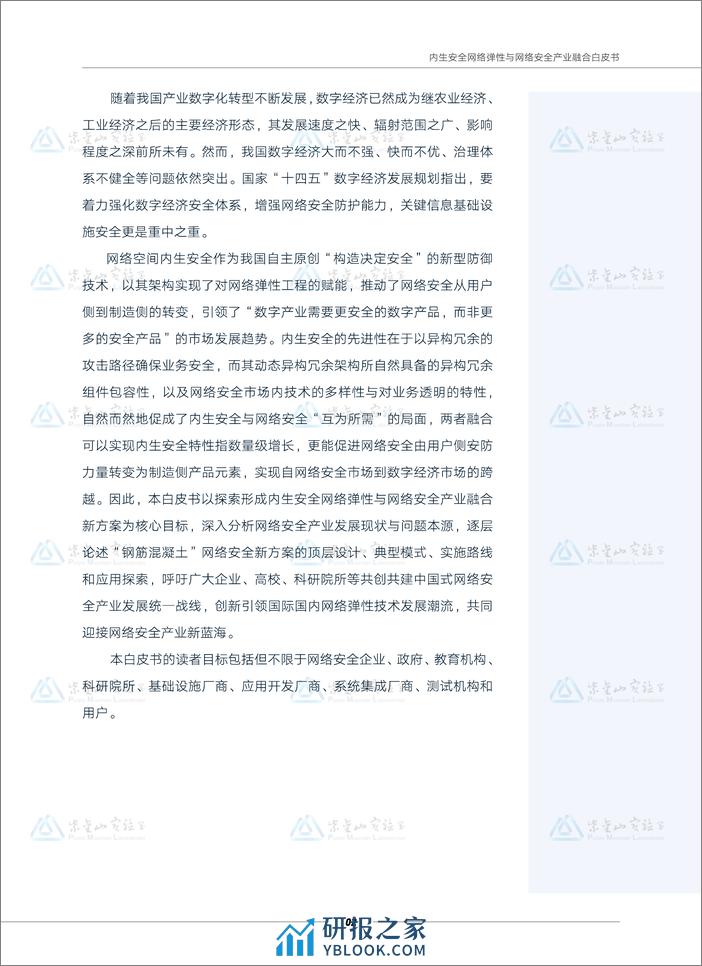 内生安全网络弹性与网络安全产业融合白皮书 - 第8页预览图