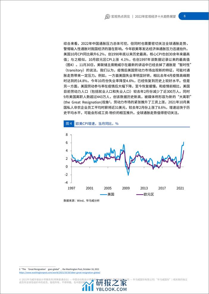 2022年宏观经济十大趋势展望 - 第7页预览图