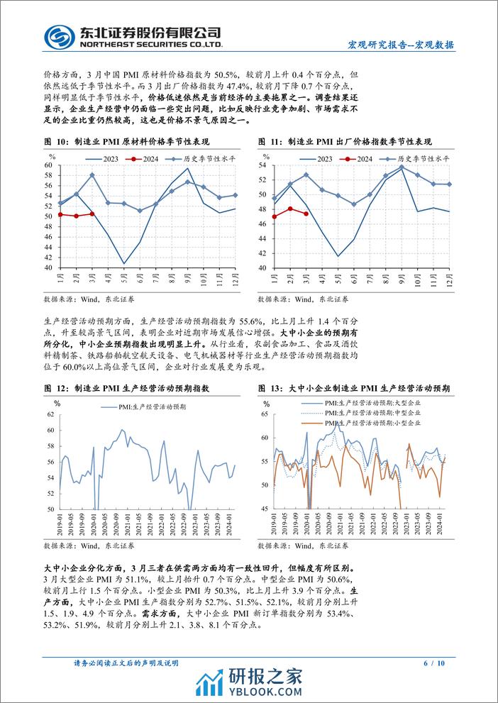 3月PMI数据点评：3月PMI数据中值得关注的4个特点-240331-东北证券-10页 - 第6页预览图