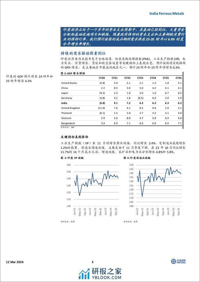 钢铁行业脉搏：印度钢铁龙头_首次覆盖 - 第3页预览图