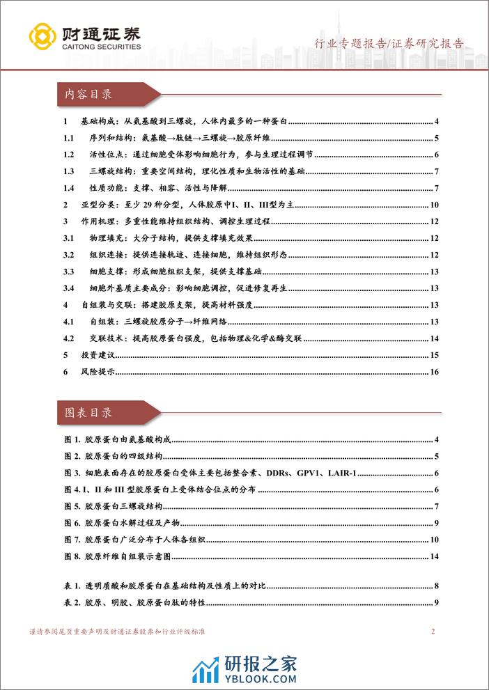 胶原蛋白系列之一：结构、功能、自组装与交联 (1) - 第2页预览图