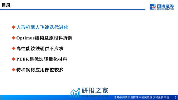 新材料产业框架之三-新材料产业深度报告-人形机器人带来新材料机遇-国海证券 - 第5页预览图