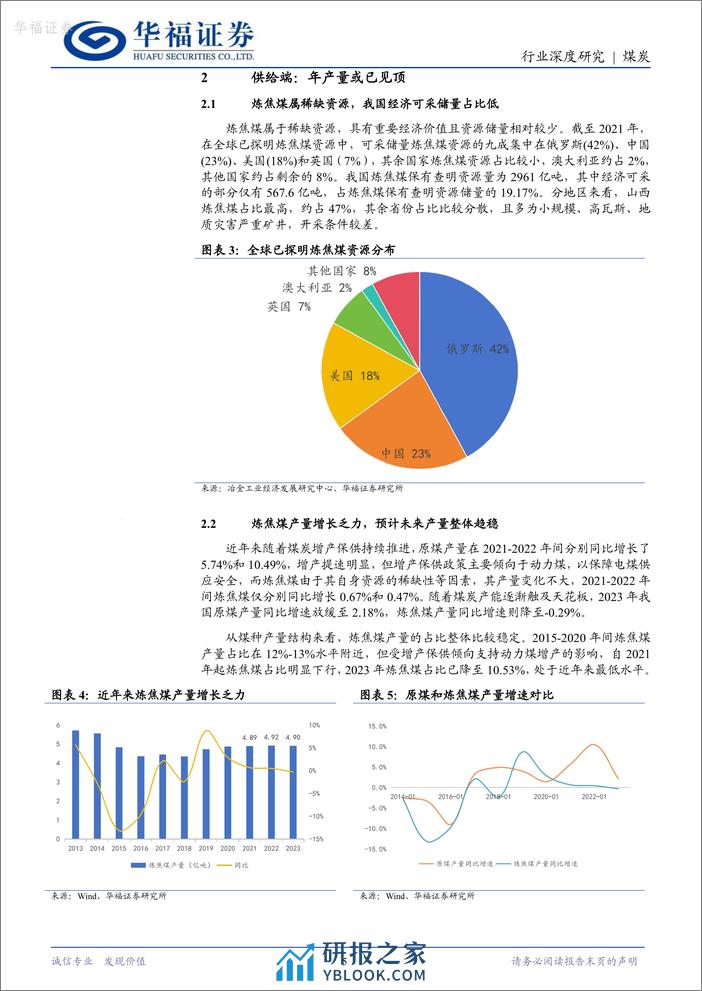 煤炭行业深度报告系列（二）：炼焦煤：供需关系或进一步收紧，多重因素对价格形成支撑 - 第5页预览图