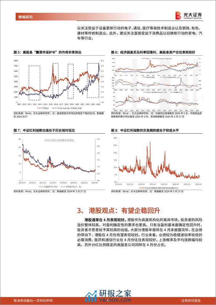 2024年4月A股及港股月度金股组合：“稳”度财报季-240330-光大证券-23页 - 第5页预览图