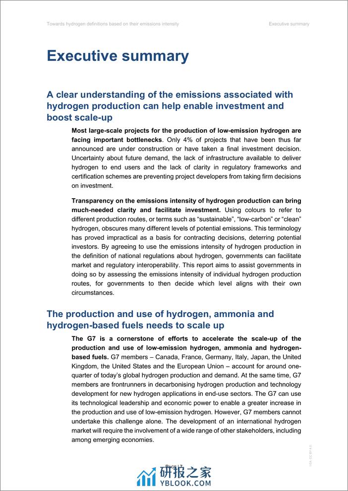制定基于排放强度的氢定义 - 第7页预览图