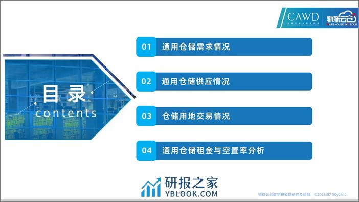 物联云仓-2023年7月全国通用仓储市场报告 - 第4页预览图